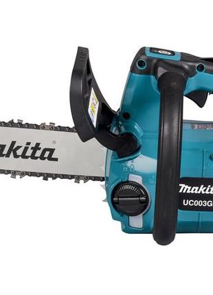 Пила ланцюгова акумуляторна makita uc003gz (30 см, 24.8 м/с, bl, xgt, без акумуляторів та зарядного пристрою)