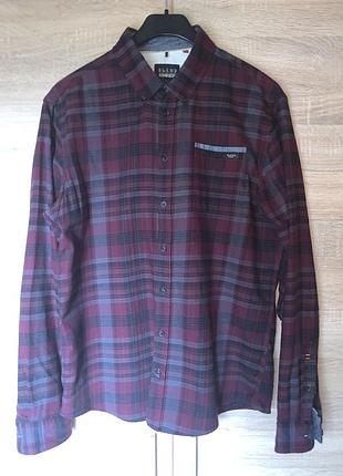 Сорочка чоловіча blend denim built in blue