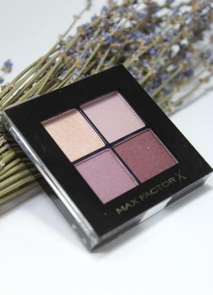 Лілові рожеві сиреневі фіолетові тіні палетка тіней макс фактор max factor colour xpert soft touch eyeshadow palette 02 crushed blooms рум'яна