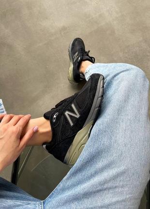 Кроссовки new balance 990 v4 black8 фото