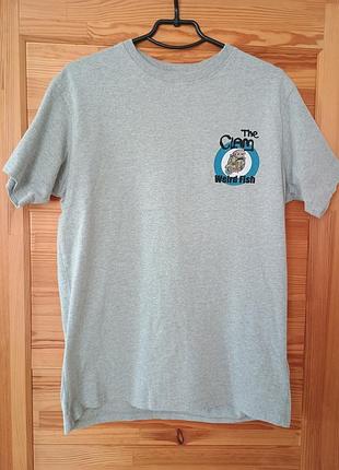 Футболка з принтом від weird fish розмір m (l)