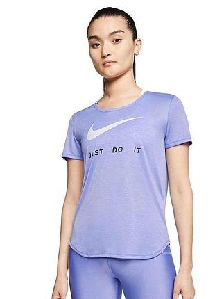 Футболка укорочена nike tempo swoosh run