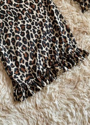 Леопардовое платье - платье6 фото