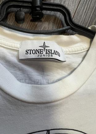 Дитяча футболка stone island junior5 фото