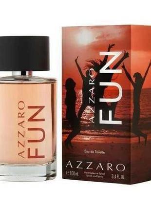 Вода туалетна  azzaro fun 100 мл унісекс оригінал  чоловіча