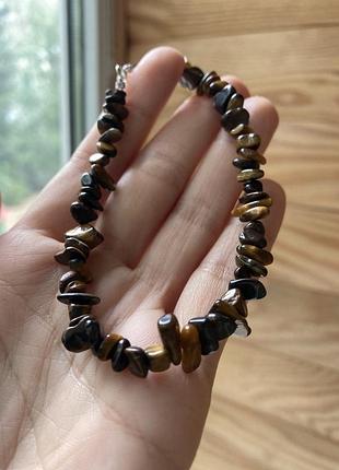 Браслет з тигрового ока4 фото