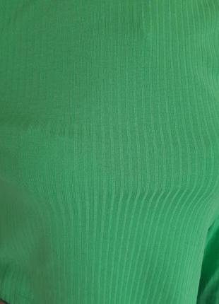 Яскравий топ гольф кофта кофтинка рубчик салатлвий трендовий жіночий стильний primark3 фото