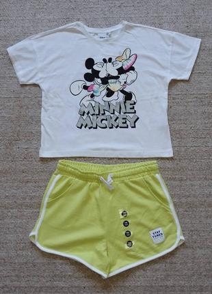 Шорты и футболка disney р.146-152