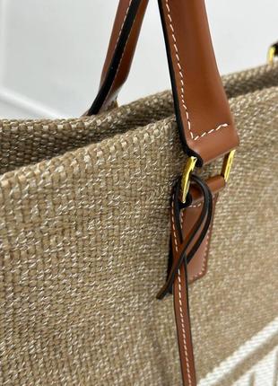 Премиальная пляжная сумка шоппер в стиле celine9 фото