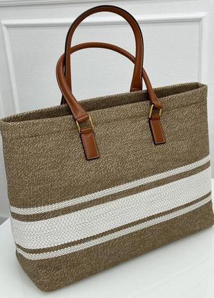 Премиальная пляжная сумка шоппер в стиле celine8 фото