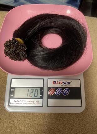 Волосы натуральные 55 см 120 грамм 6000гривен