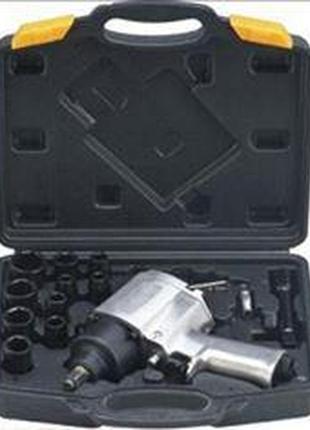 Пневмогайковерт 1/2", 720нм з набором головок ударних 12пр. (10мм,11мм,13мм,14мм,17мм,19мм,22мм,24мм