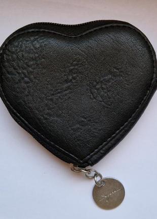 Кошелёк- сердечко, сердце, 10*11 см, кожзам2 фото
