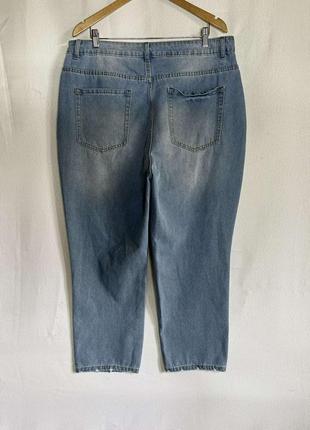 Мегаклассные джинсы мом на пышные формы shein...5 фото