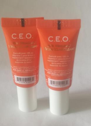 Сыворотка c.e.o. 15% vitamin c brightening serum sunday riley, 2*5 мл3 фото
