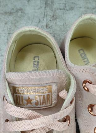 Кеди converse all star оригінал конверси замшові7 фото