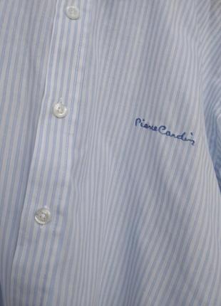 Мужская рубашка pierre cardin long sleeve shirt mens, оригинал. размер l6 фото