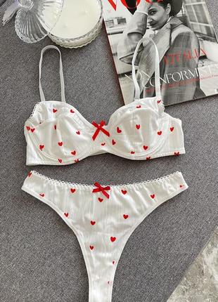 Комплект білизни love