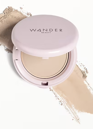 Новая тональная пудра для лица фирмы wander beauty