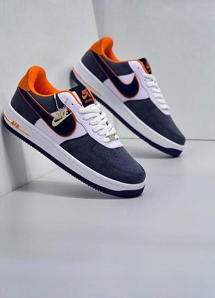 Чоловічі кросівки nike air force на осінь premium якості, стильна та дуже зручна модель на кожен день