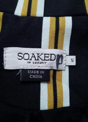 Тонкий стильний жакет від soaked in luxury, стрейч, 44-46, поліестер, еластан5 фото