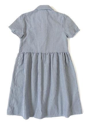 Шкільна сукня на ґудзиках george для дівчинки 10/11 років 140-146 см4 фото
