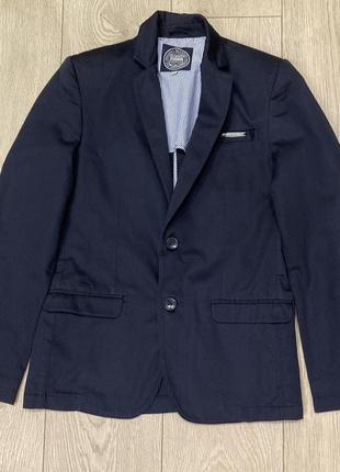 Синій шкільний піджак для дівчинки