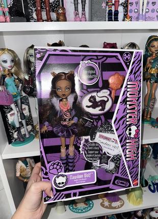 Клодін вульф базова монстер хай репродукція monster high clawdeen wolf creeproduction