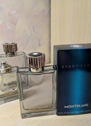 Туалетная вода montblanc starwalker (75ml.).оригинал 100%.2 фото