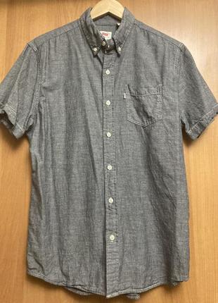 Брендова якісна легка котонова сорочка