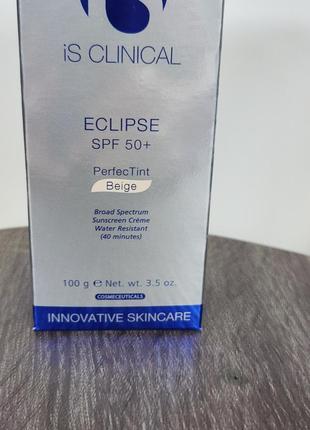 Солнцезащитный крем is cliniсal eclipse spf 50+ beige 100 g2 фото