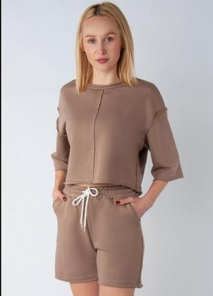 Костюм жіночий літній, тринитка петля.