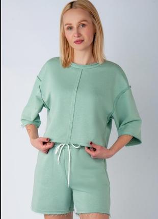 Костюм жіночий літній, тринитка петля.