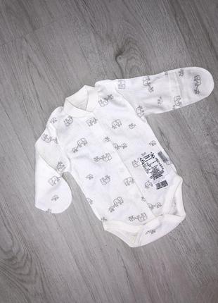 Боді з довгим рукавом