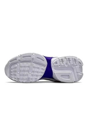 Nike runtekk wmns white purple6 фото