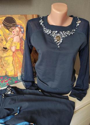 Костюм світшот,штани roberto cavalli