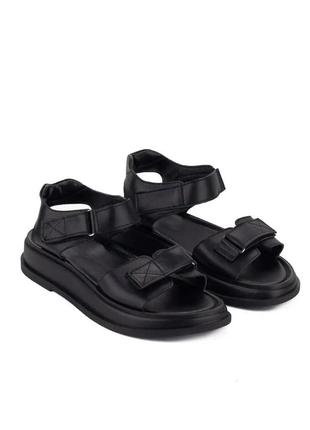 Босоножки женские натуральная кожа белые черные