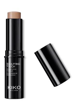 Контур - скульптор для обличчя кіко тон #200 kiko milano sculpting touch creamy stick contour