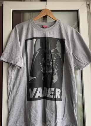 Футболка star wars з принтом darth vader
