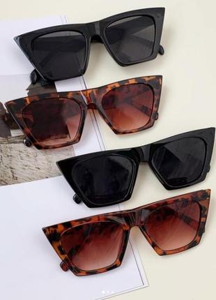 Розпродаж! трендові окуляри, колір леопардовий!3 фото