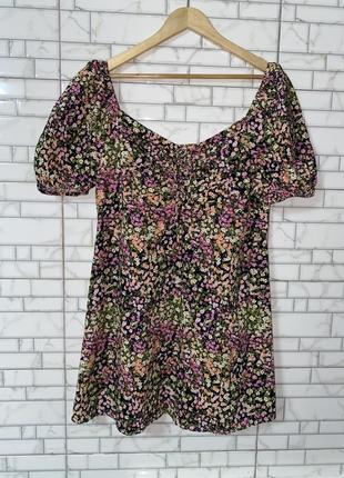 Сукня в квітковий принт