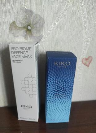 Маска для обличчя з пробіотиками від kiko pro biome defence face mask2 фото