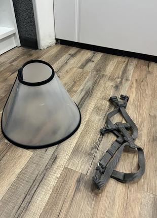 Конус для собак шлея trixie s-m