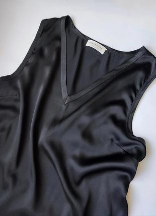 Шовкова базова блуза топ люксового бренду  rosemunde copenhagen2 фото