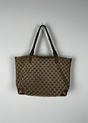 Gucci monogram gg tote bag