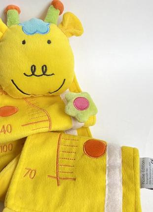 Детский ростомер жираф жирафик мягкий детский ростомер