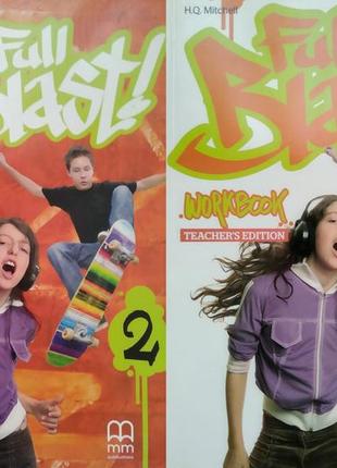 Mitchell full blast 2 teachers book, workbook teacher's edition