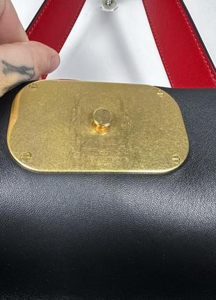 Valentino vring shoulder leather bag3 фото