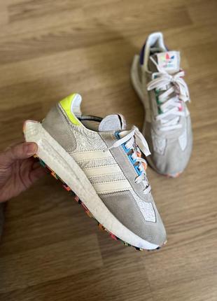 Кроссовки сетка замша adidas retropy e5 pride оригинал размер 43 27,5 см3 фото