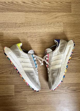 Кроссовки сетка замша adidas retropy e5 pride оригинал размер 43 27,5 см2 фото
